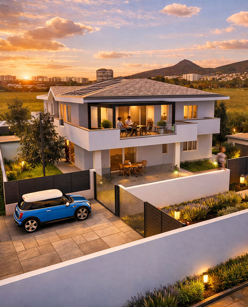 4 APPARTAMENTI ESCLUSIVI IN ELEGANTE PALAZZINA